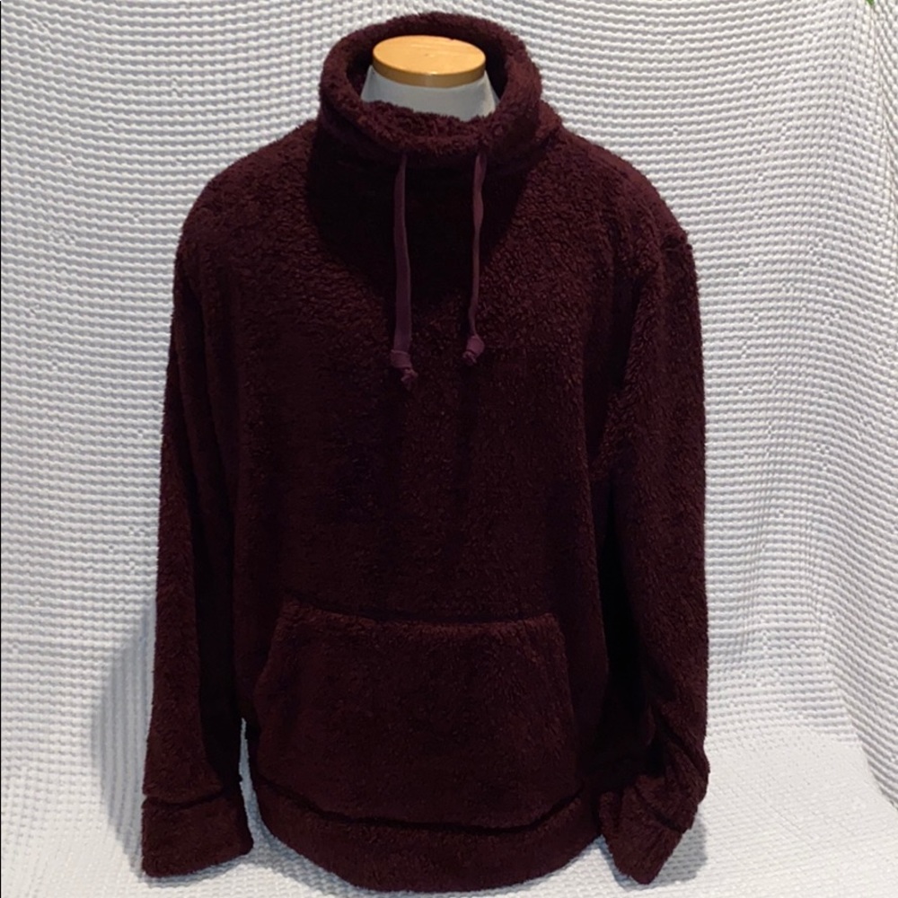 NWT - Express pocket cowl neck pullover